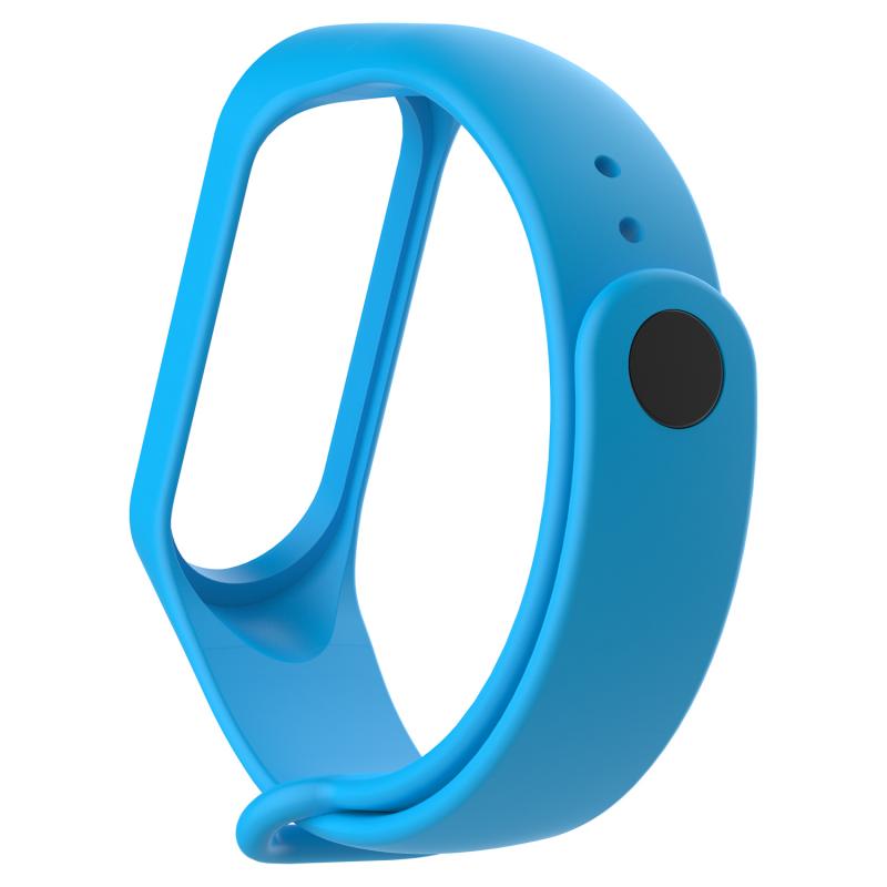 Wrist Strap Replacement For Xiaomi Mi Band 4 Millet Bracelet Colorful Smart Wristband Strap Silica In Stock Fast Ship: blue