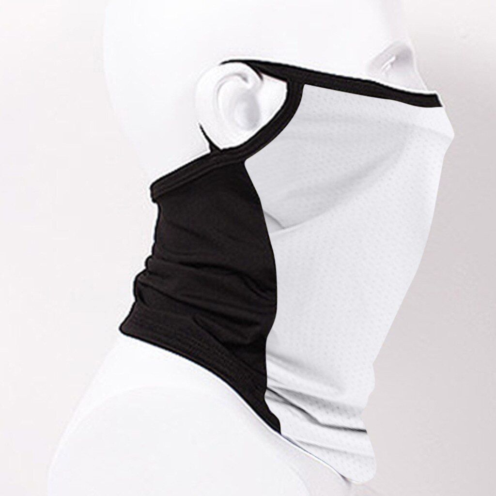 3 stk unisex rave bandana hals gamasje rør hodeplagg utendørs fotturer sykling bandana pustende anti støv ansikt skjerf kvinner menn