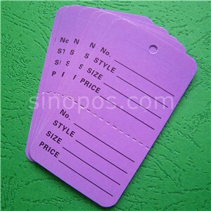 Large Inventory Control Tags Colored, perforated 2... – Grandado