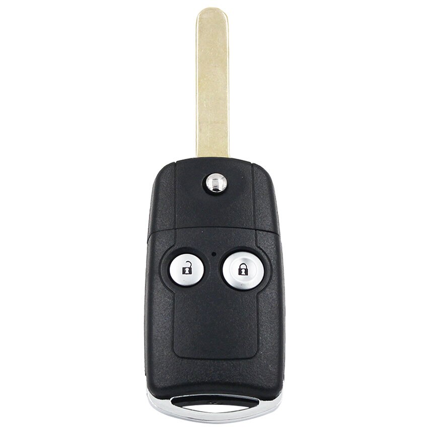 Folding flip keyless entry Remote Key fob 2 Button 433MHZ With ID46 Chip For Honda CRV Civic Jazz