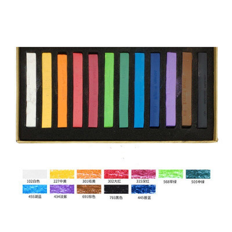 12/24/48 farben Leben Darwing Öl Pastell Künstler Schüler Graffiti Malerei Zeichnung Stift Schule Schreibwaren Kunst Liefert Weiche Kreide