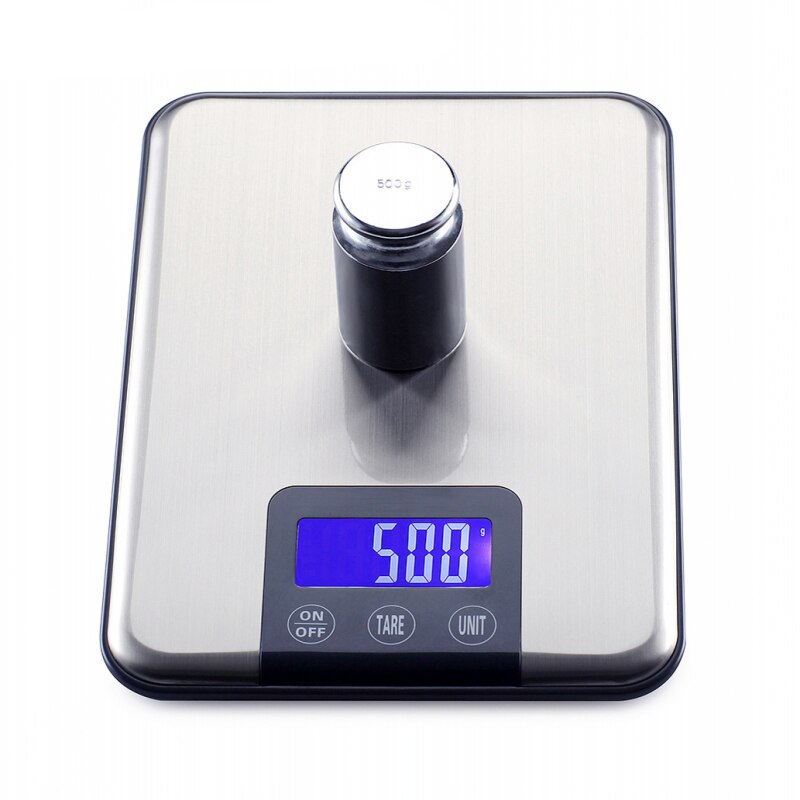 NEWACALOX Digital Kitchen Scale 15kg x 1g Protein Food Die Postal Fish Balance Cuisine LCD Eletronic Weighing Health Scales