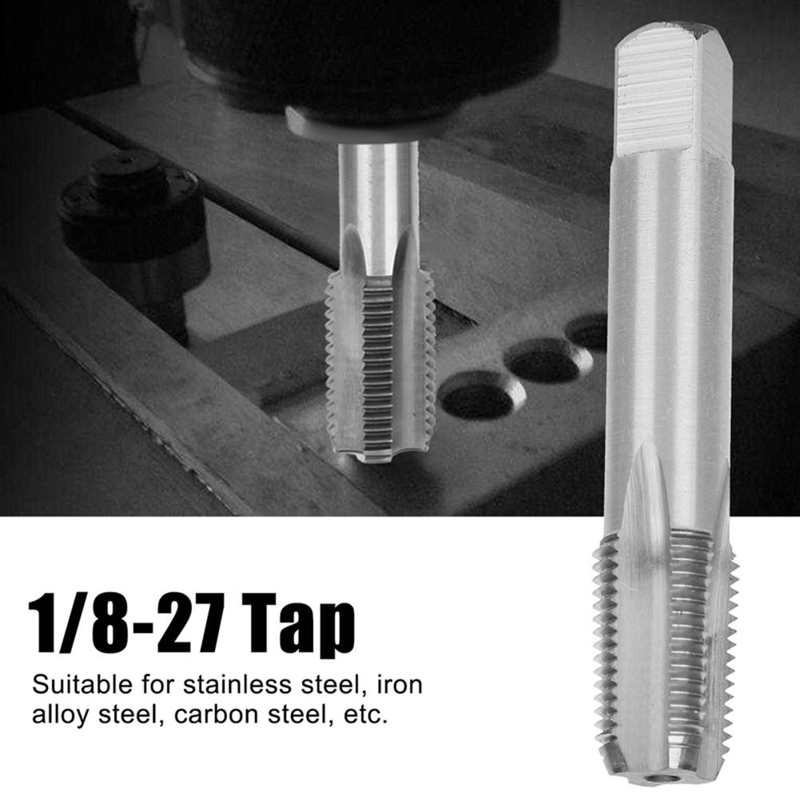 Tap Draad Hss Z 1/8-27 Hardware Reparatie Handleiding Gereedschap Hoge Hardheid Industriële Benodigdheden