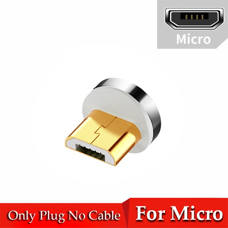 3A Magnetische Frühling Kabel schnell aufladen 3,0 Versenkbare Mikro USB Ladegerät Typ C Schnelle Ladung Für Xiaomi Samsung Huawei Android: nur Mikro Stecker