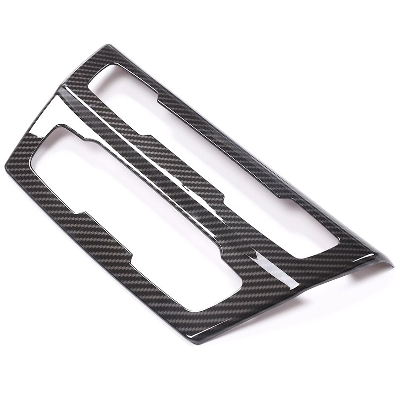 Carbon Fiber Stijl Auto Interieur Center Console Cd Panel Trim Voor X1 F48 Auto Accessoires