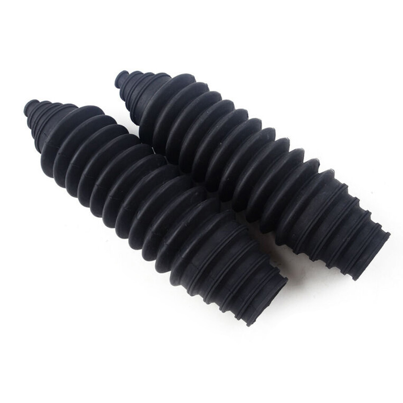 Universal silikone rack tandhjul styretøj tandhjul støvler + kabelbindere + klemmesæt til bildele