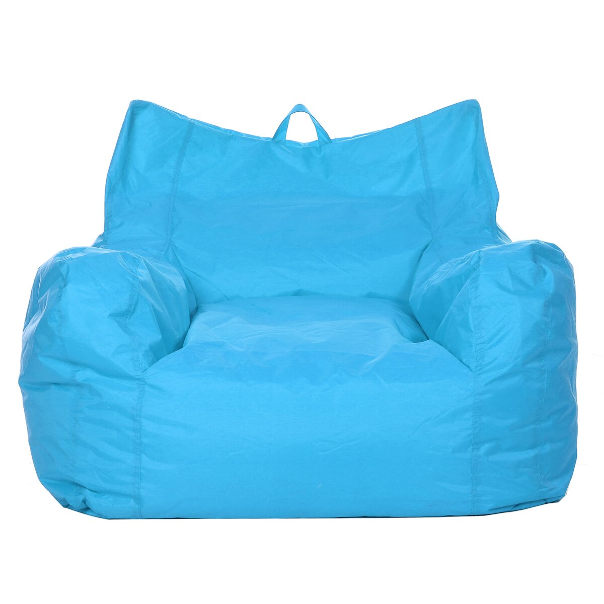Fundas cómodas para sofás sin relleno, impermeables, 420D, tela Oxford, tumbona, bolsa de asiento, Puff, Tatami: Azul