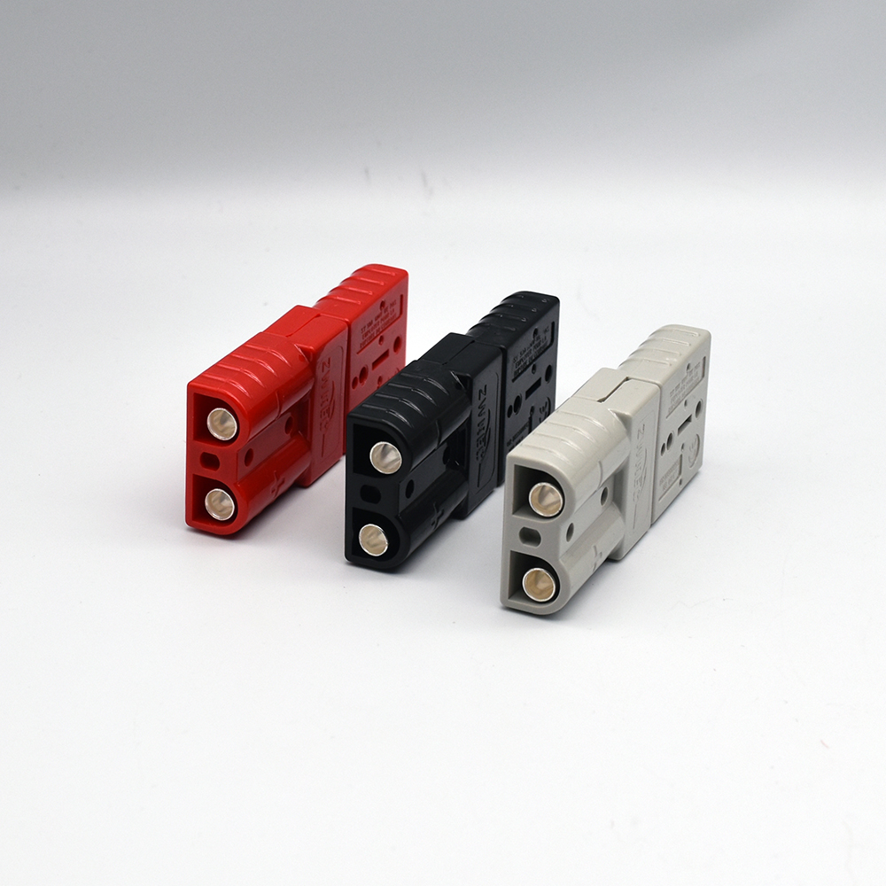 2PCS For Anderson 50A 120A 175A 350A 600V Plug Cable Terminal Battery Power Connector Kit Quick Plug Battery Charging Connector