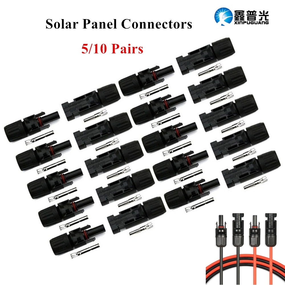 Connector Ring Panel Pack Solar Duurzaam Connectoren Kabel MC4 5/10 Pairs Connectoren Kabel/Seal Mannelijke van Vrouwelijke Panel