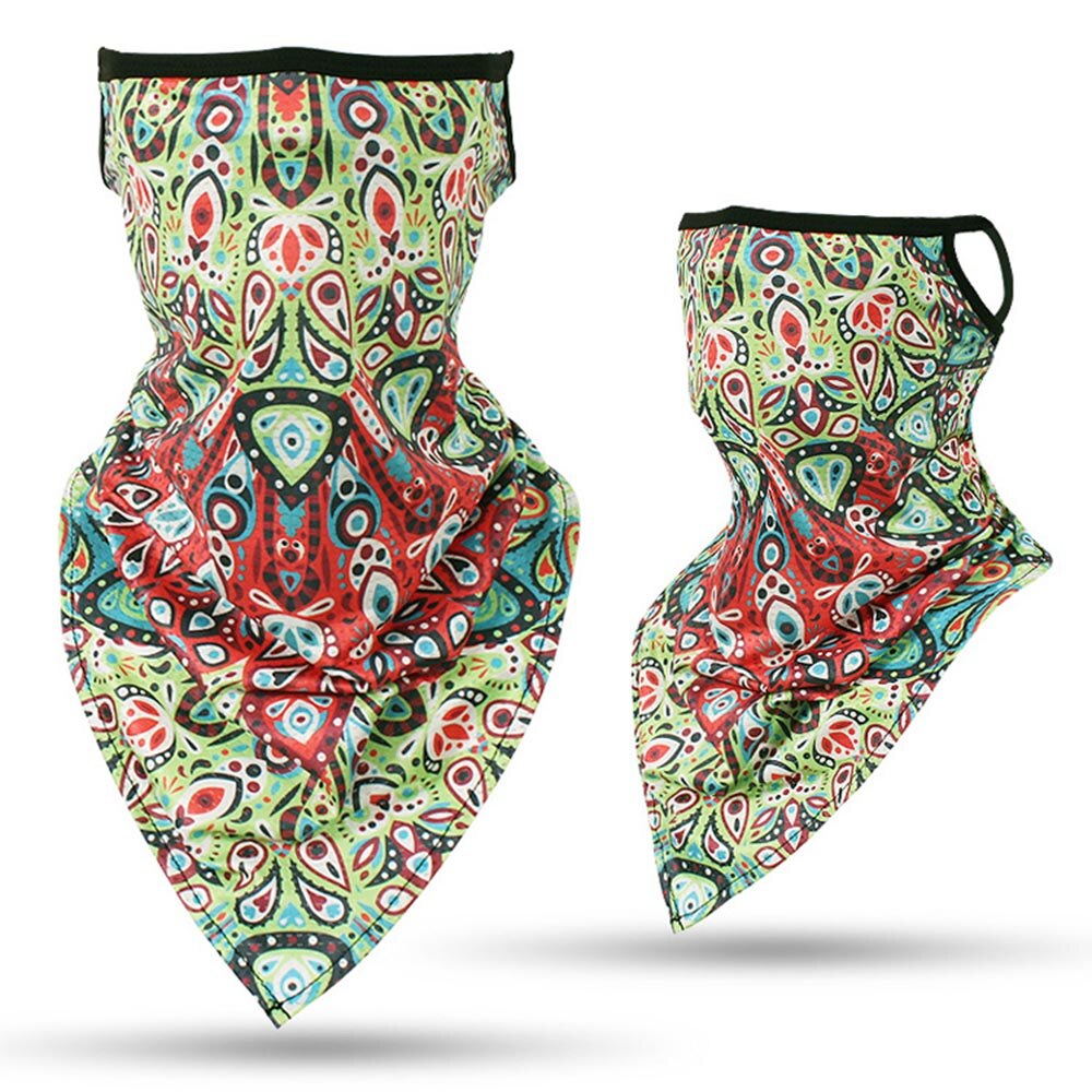 Passamontagna Moto estivo Moto Bandana Earloop maschera di seta di ghiaccio sciarpa tubolare motocross motociclista ciclismo scaldacollo uomo donna: 16
