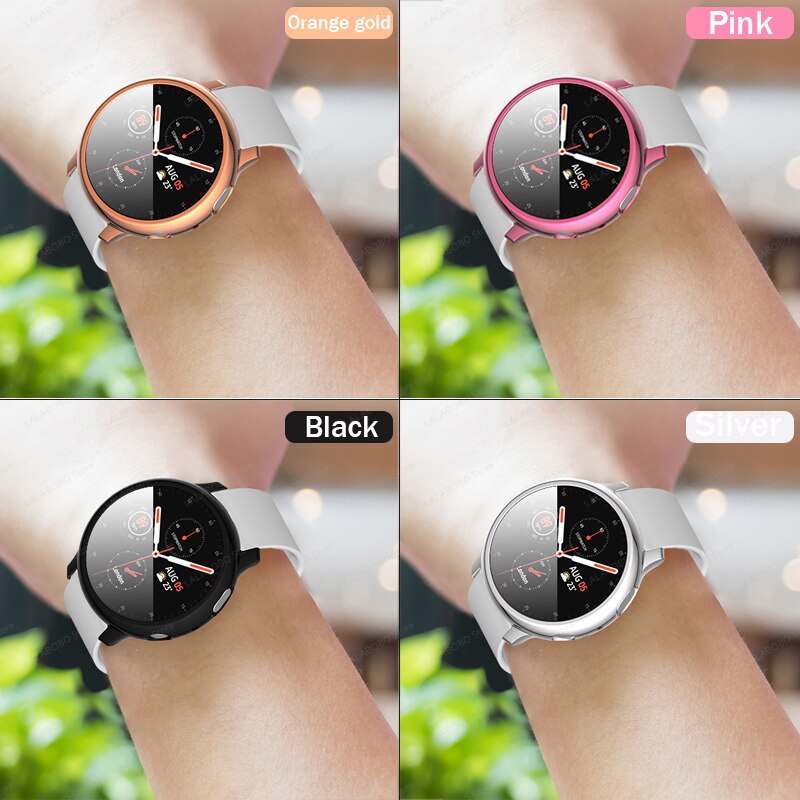 Coque HD et coque de Protection pour Samsung Galaxy Watch, pour Active 1 2 44/40mm, Protection Active1 2 44/40mm
