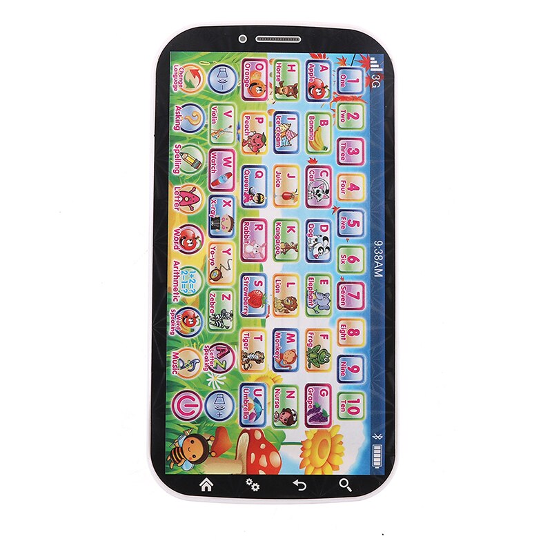 Mobiele Telefoon Touch Screen Baby Speelgoed Voor Kinderen Studenten Educatief Speelgoed 14.5X7.5Cm Wit Leren Machine, kinderen Speelgoed
