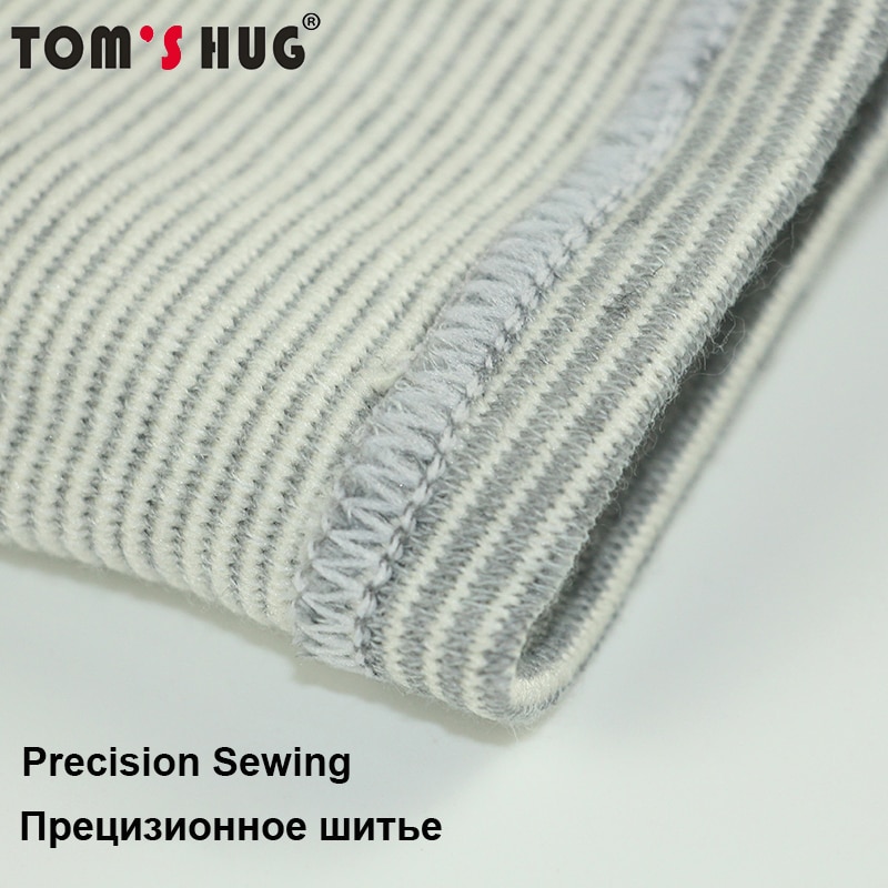 1 Pcs Knee Warm Support Brace Tom&#39;s HUG Leg Arthritis Injury Sleeve Elasticated Bandage knee Pad Charcoal Knitted Elbow kneePad