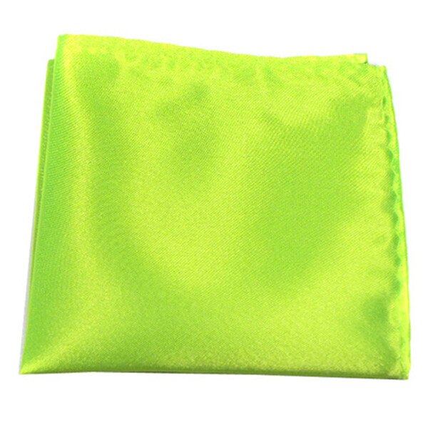 Luxus männer Platz Taschentuch Einfarbig Taschentücher Silk Hanky Anzug Tasche Handtuch Hochzeit Bankett Party 25 Farben: Color 19