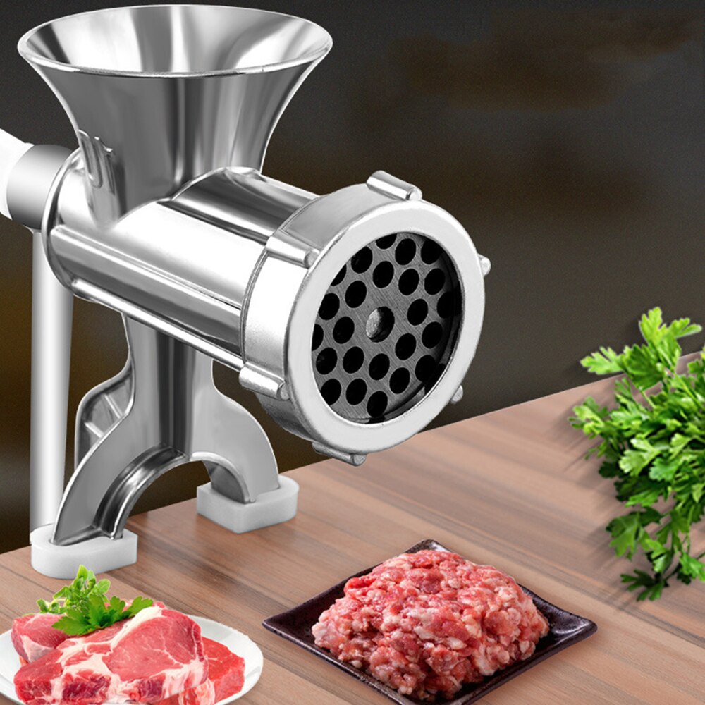 Grinder Chopped Pepper Hand-crank Aluminum Alloy Household Kitchen Tools Multifunctional Useful Sausage Machine