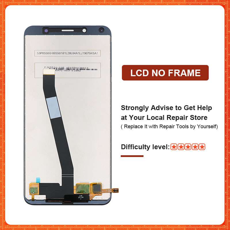 Original for Xiaomi Redmi 7A LCD Display 5.45"Touchscreen Digitizer with Frame