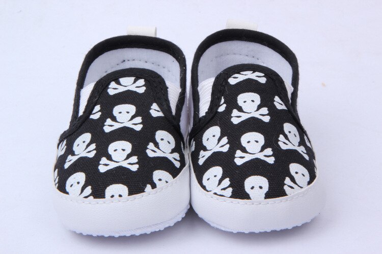 Baby skalle djur skalle skor baby skor rosa skor småbarnsskor: Svart / 3