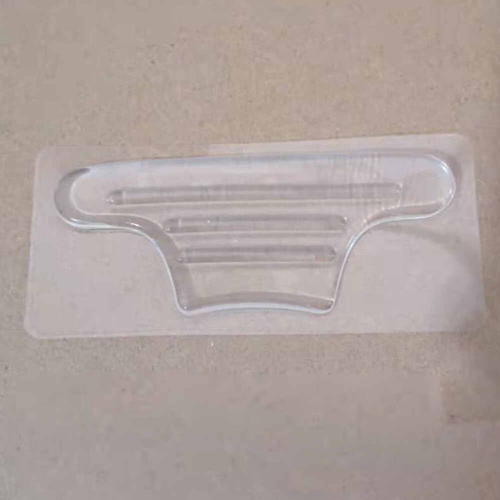 1 Pair Silicone Foot Gel Stickers Insole High Heel Cushion Pads Shoes Anti Slip Insoles Protector For Heels Rubbing Foot Care: Transparent