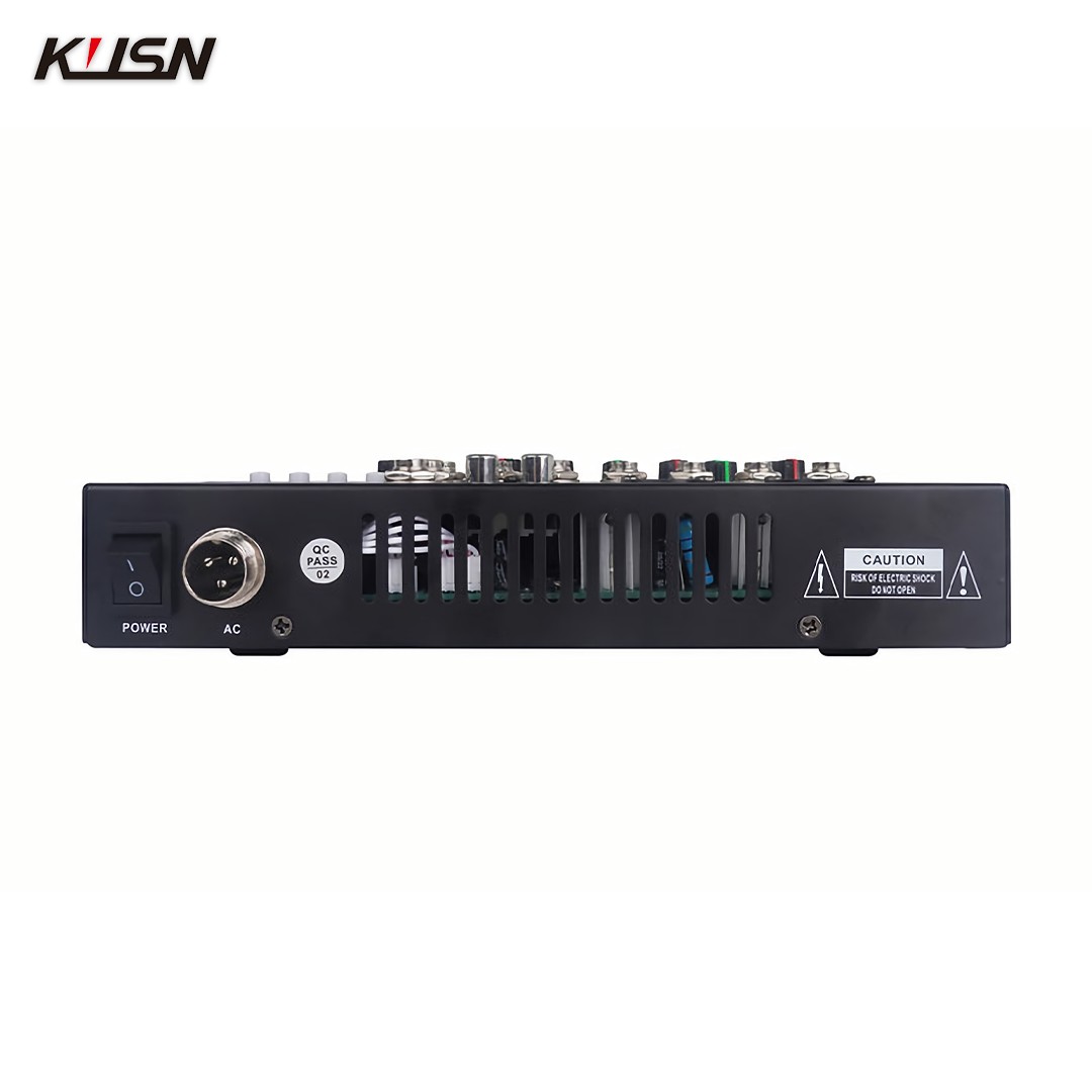 4 Channel Mixer Powered Audio Mixing Soundcraft Mini Sound Power Console Mixer with Bluetooth USB