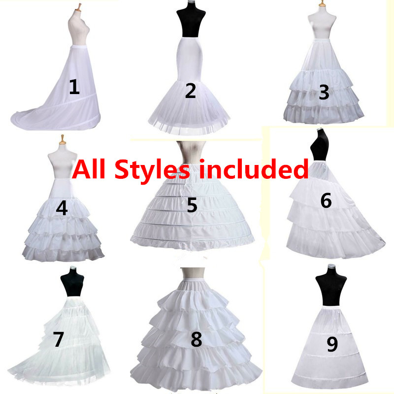 Braut Petticoat Krinoline Unterrock Hochzeit Kleid Band Lolita Petticoat Lange Phantasie Rutscht Weiß Petticoat Rockabilly tüll