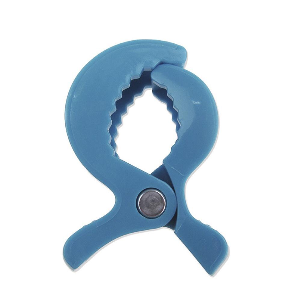 Peuter Baby Kinderwagen Accessoires Effen Wandelwagen Cover Nuttig Handige Clip Deken Speelgoed Kinderwagen Pinnen Haak 12 Kleuren: Blauw
