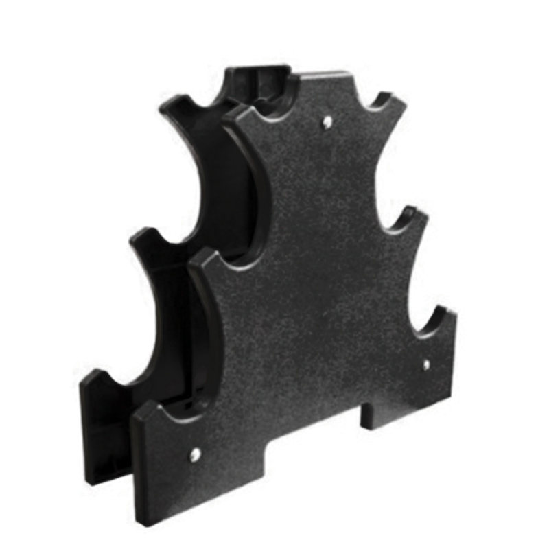 Supports Pour Haltères En Plastique - Lot De 2 - Protection Sol Et Barre - 15x4x3,5 Cm - Évite L'usure Et Le Bruit