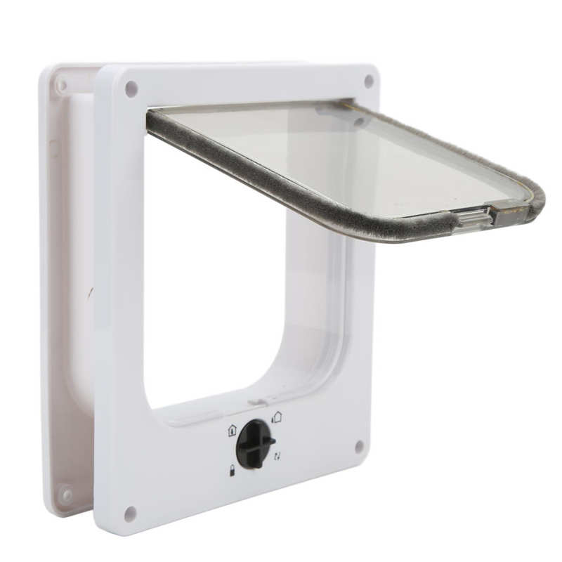 Cat Door Interior Exterior Cat Door 4 Modes for Pets