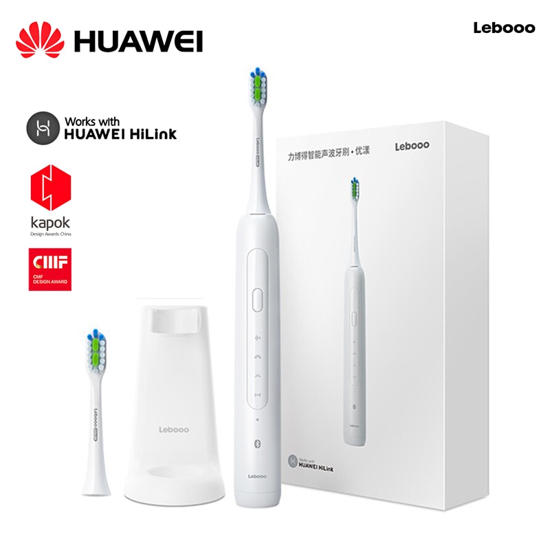 Huawei Hilink-cepillo de dientes eléctrico sónico inteligente, de , cabeza reemplazable, aplicación de blanqueamiento saludable para xiaomi soocs