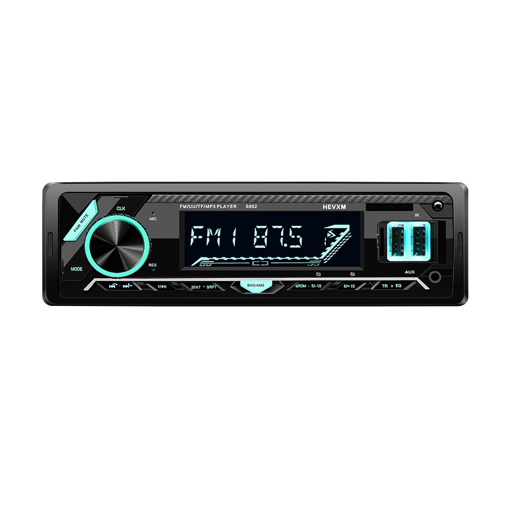 Labo Autoradio 1din Autoradio Aux Ingang Ontvanger Bluetooth Stereo Radio MP3 Multimedia Speler Ondersteuning Fm/MP3/Wma /Usb/Sd-kaart: 5002