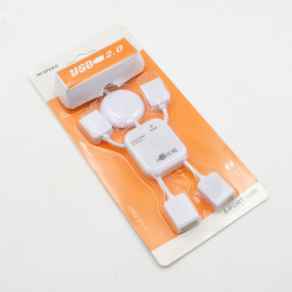 Micro Hab Creatieve Human soort Micro USB Hub 2.0 Multi Usb-... – Vicedeal