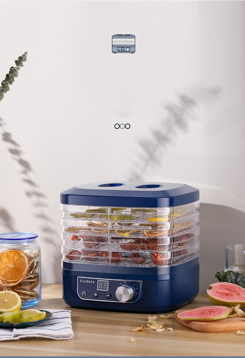 SUSWEETLIFE Fruit dryer food dryer fruit vegetables pet meat food air dryer small household，Small dried fruit dryer