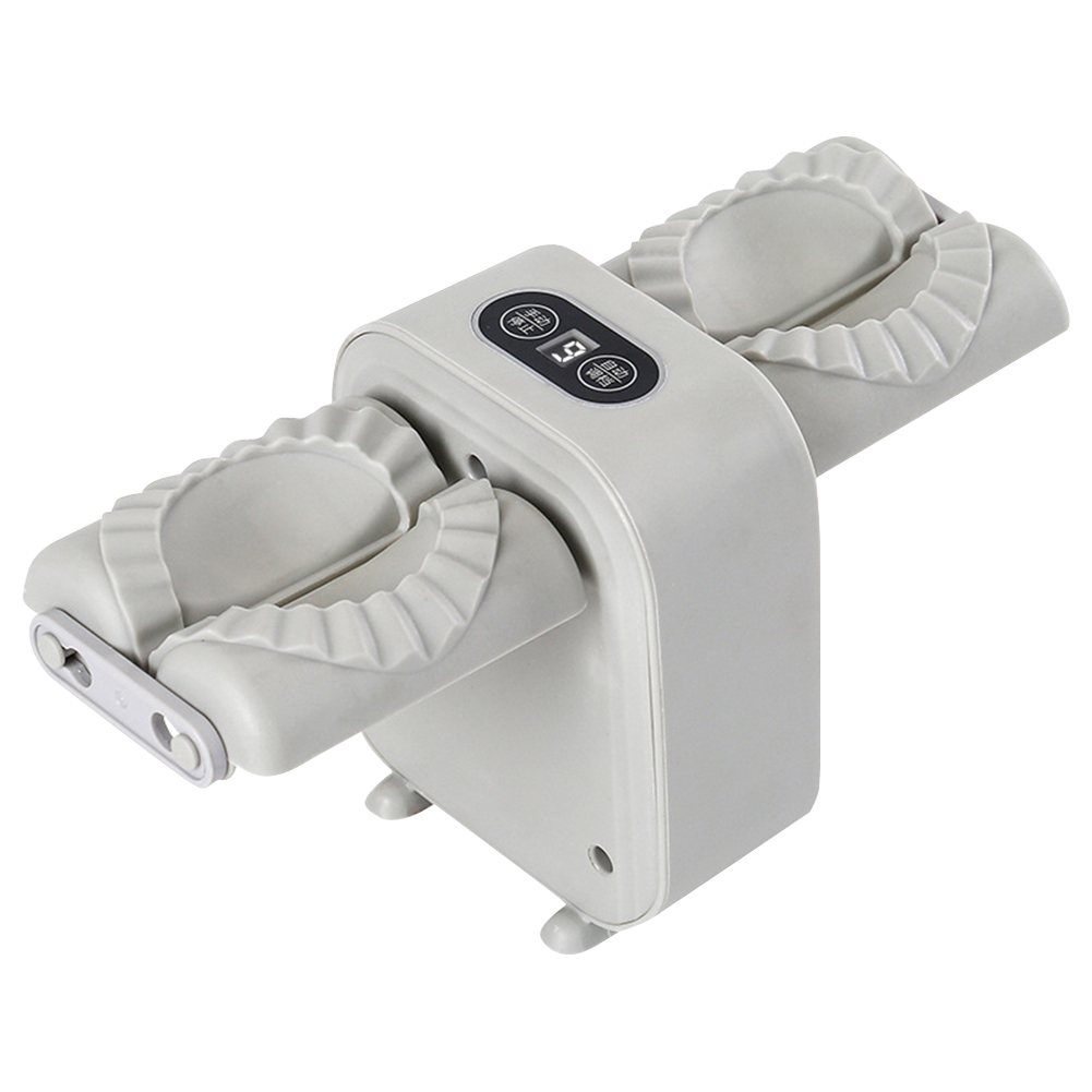 Dumpling Maker Automatische elektrische Dumpling Maker Eenvoudige snelle bediening Dumpling Press Automatische Mold Dumpling Maker Machine: Oranje