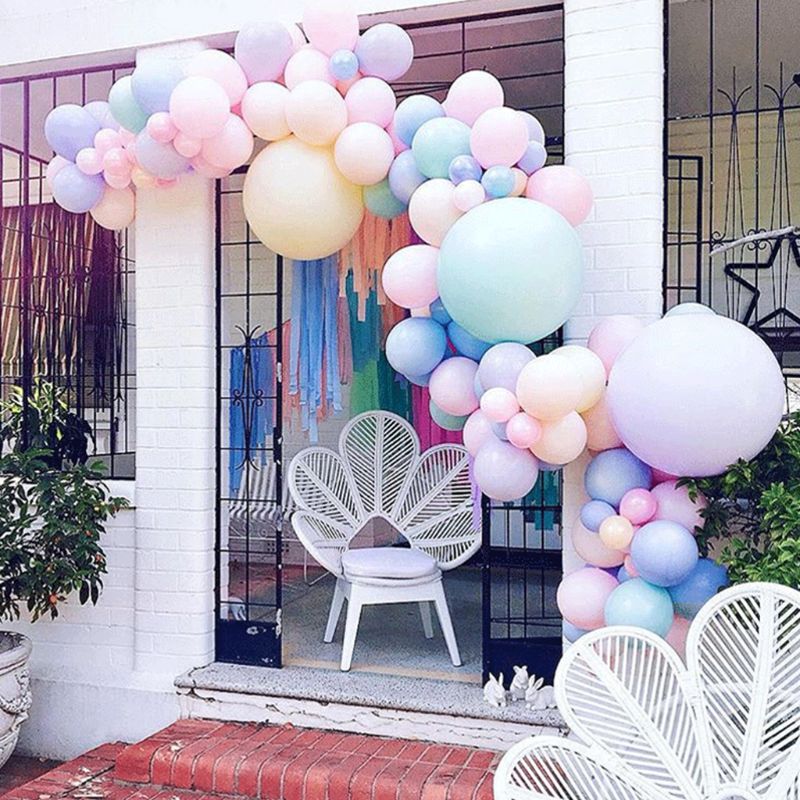 Balloon Arch Kit Balloon Garland Decorating Strip 4 Rolls Single and Double Kits