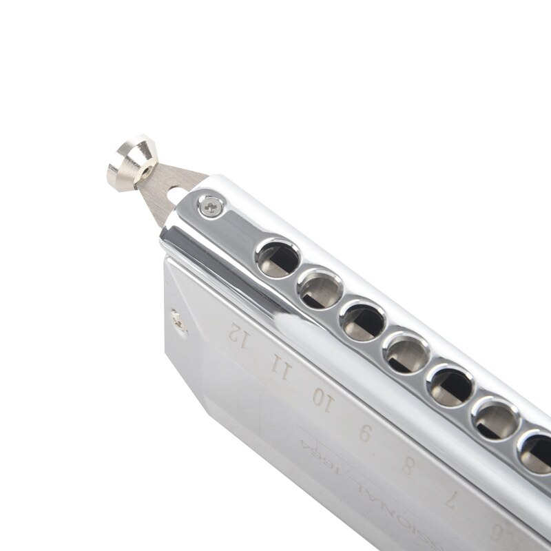 Irin 16 hull 64 tone munnspill kromatisk munnorgel harpe gaita munnspill treinstrumenter med kasse