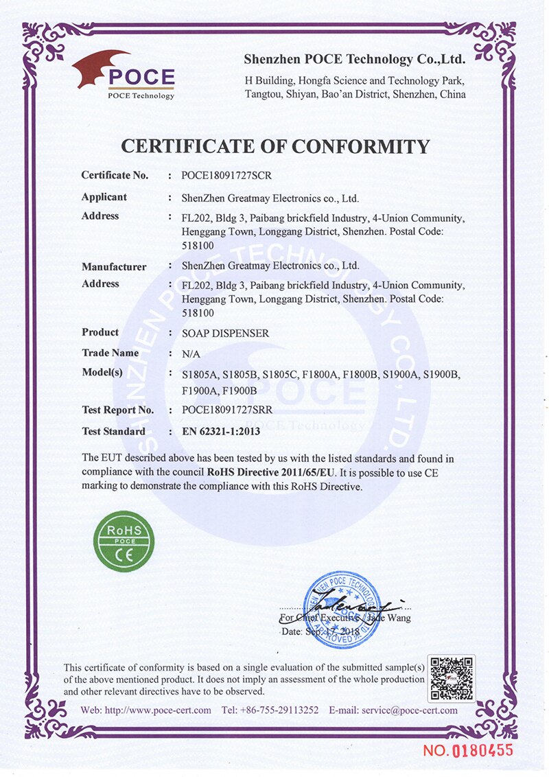 Soap Dispenser Pump Automatic Liquid Soap Dispenser Infrared Smart Sensor Touchless Foam Shampoo Dispensers For Kitchen Bathroom