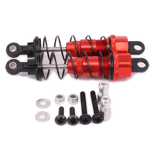 Amortisseur RCAWD 85MM pour voiture de loisir Rc 1/10 HPI série WR8 Flux 101212 107888 Type rempli d'huile: Rouge