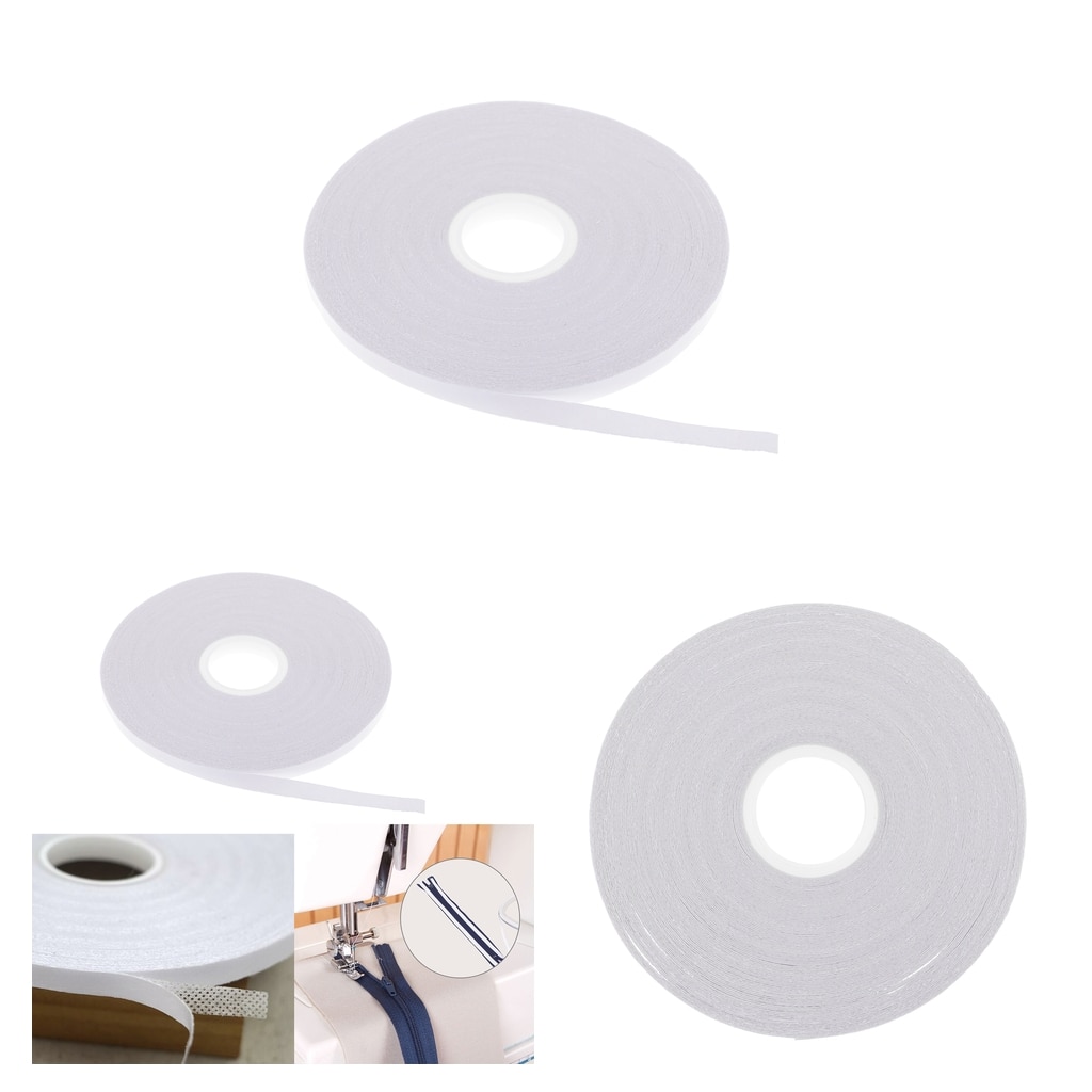 21.8 Yards Length White Double Sided Tape Wash Away Tape Craft Adhesives 6mm Width