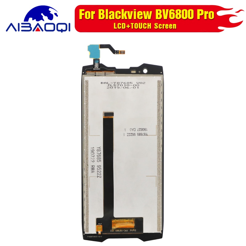 Original For Blackview BV6800 BV6800 pro Lcd Display with Touch Screen Digitizer Assembly+Tool + 3M Adhesive