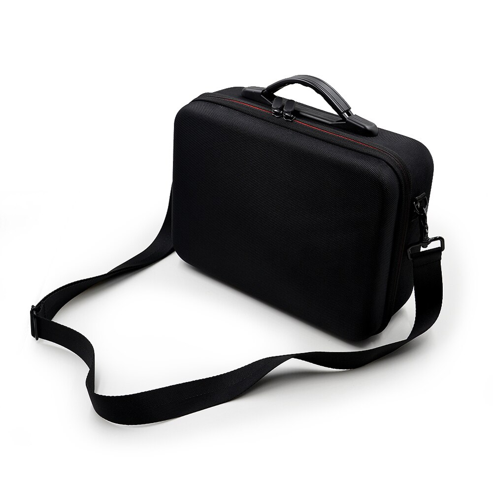 Bolso de mano impermeable negro de un solo hombro de PU para DJI Mavic Air