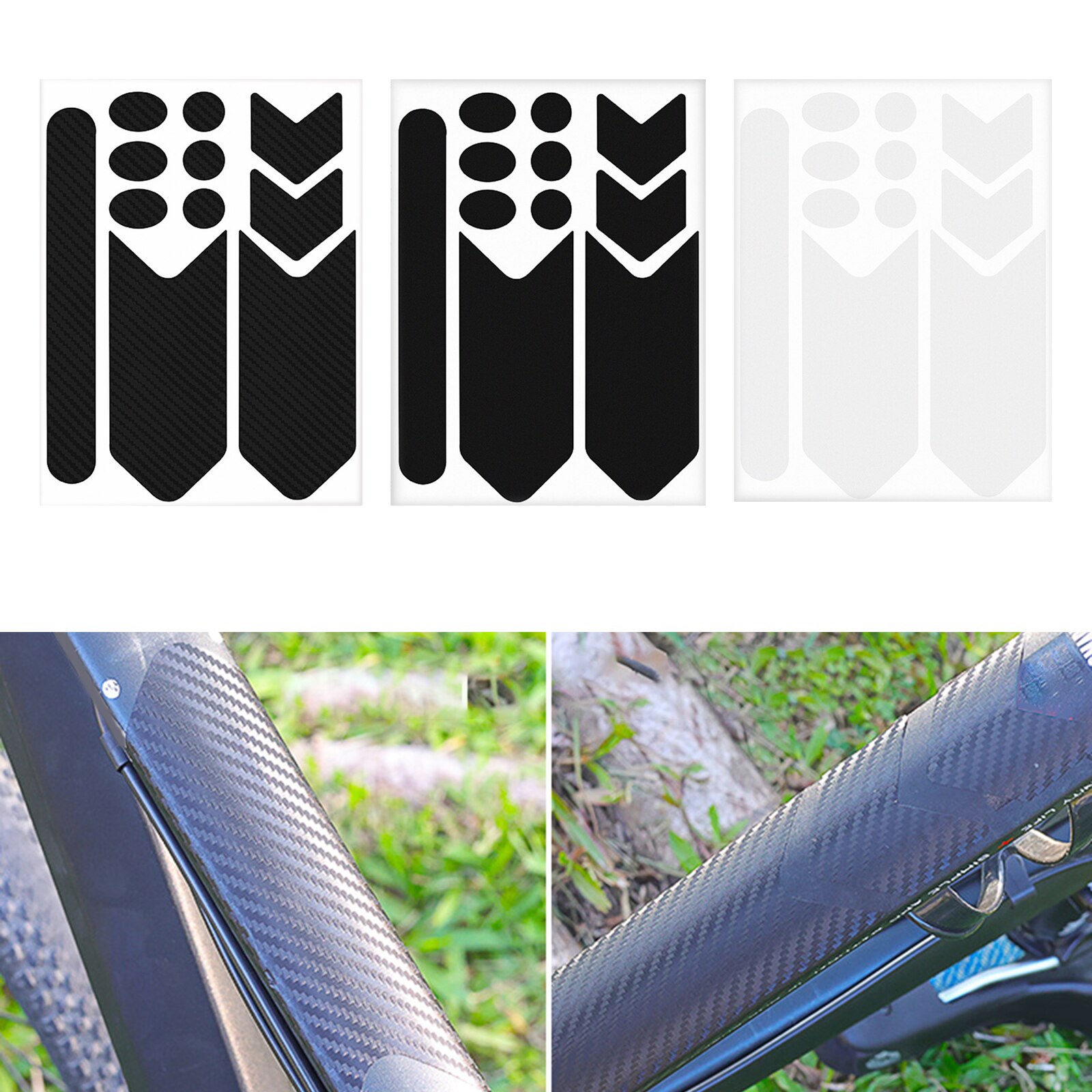 Bike Frame Protector Sticker Guard MTB Mountain Road Bicycle Protect Cover Tape Wrap Scratching Proof Decals