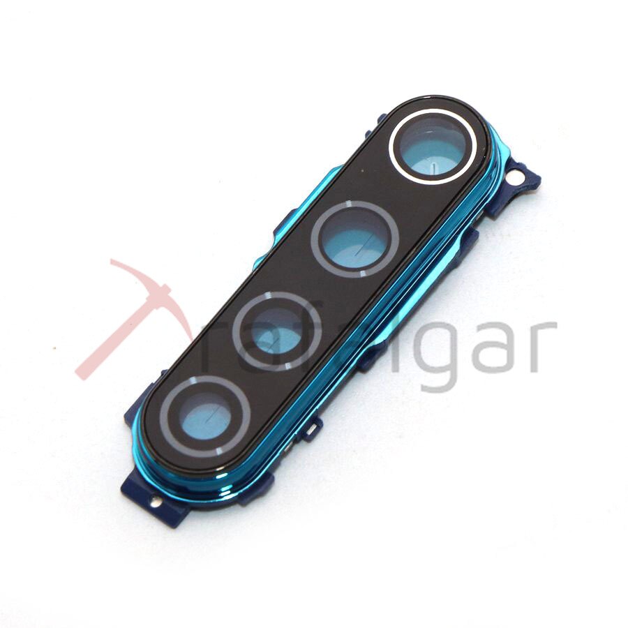 Voor xiaomi redmi note 8 pro cameralens + achtercamera ondersteuningsframe voor redmi note 8 camera glazen lens + achtercamera frame vervangen