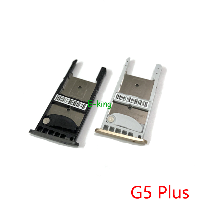 For Motorola Moto G5 Plus Power Sim Card Slot Tray Holder Sim Card Reader Socket