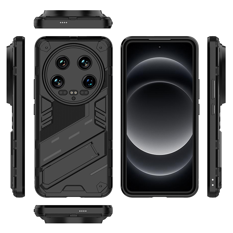 För xiaomi 14 ultra skal bakstycke stötsäkert pansarskal för xiaomi 14 ultra skal fallskyddande stödfodral