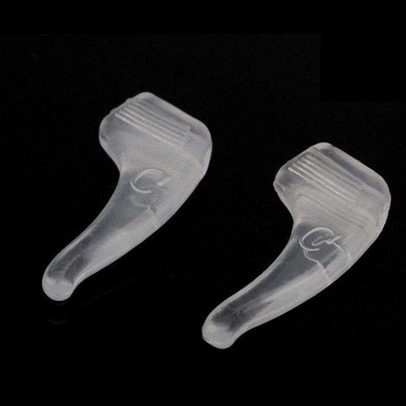 10 paires de branches en Silicone pour lunettes, crochet d'oreille antidérapant, support de lunettes empêchant le glissement des lunettes