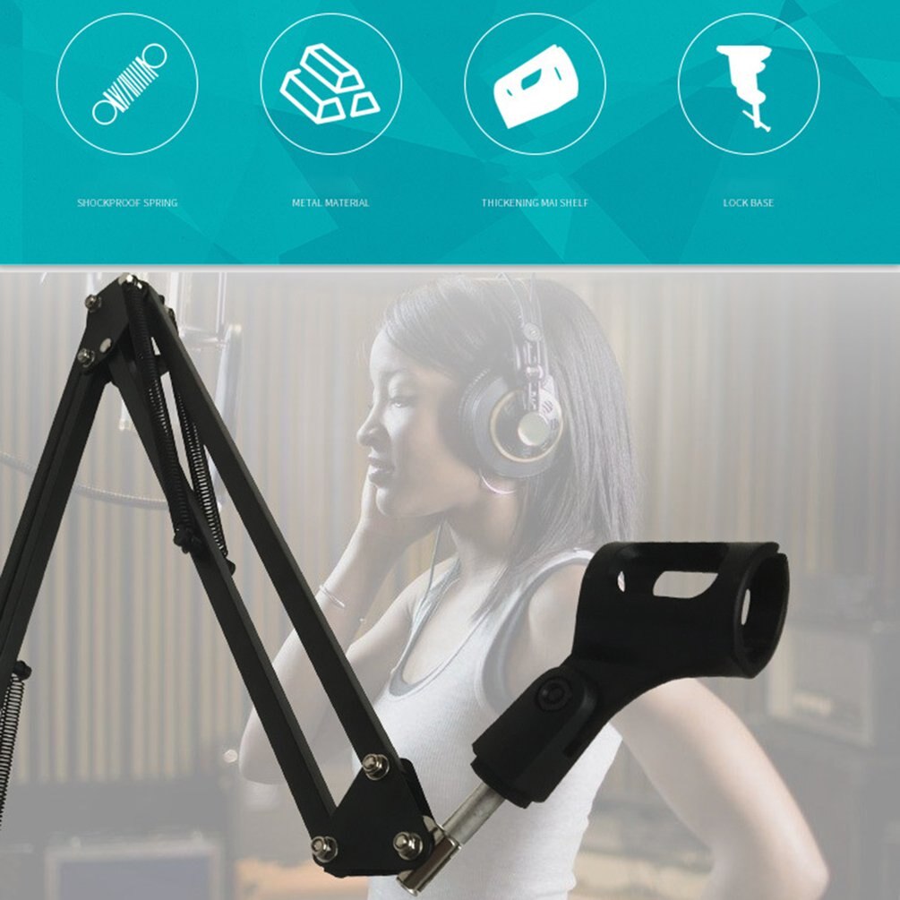 Microphone Stand Microphone Scissor Arm Stand Desktop Nb35 Live Cantilever Stand Universal Stand Microphone Stand Shock Absorber