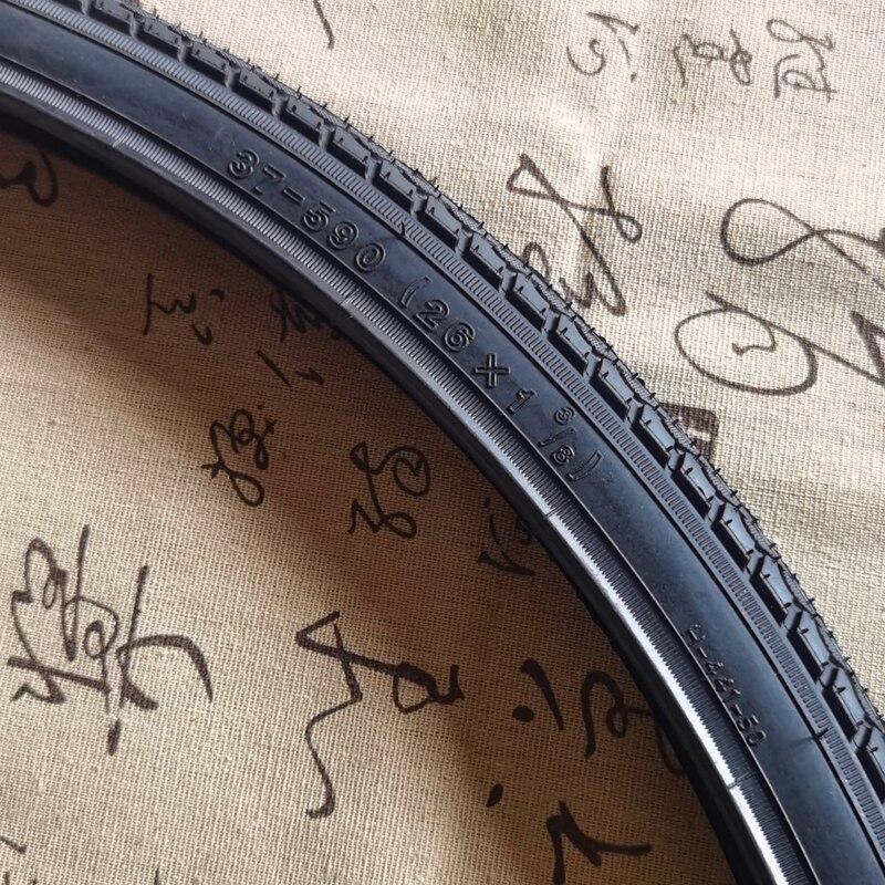 Pneu de vélo pliant 26 pouces 26x590 pour femmes (37 – 3/8), 13/8