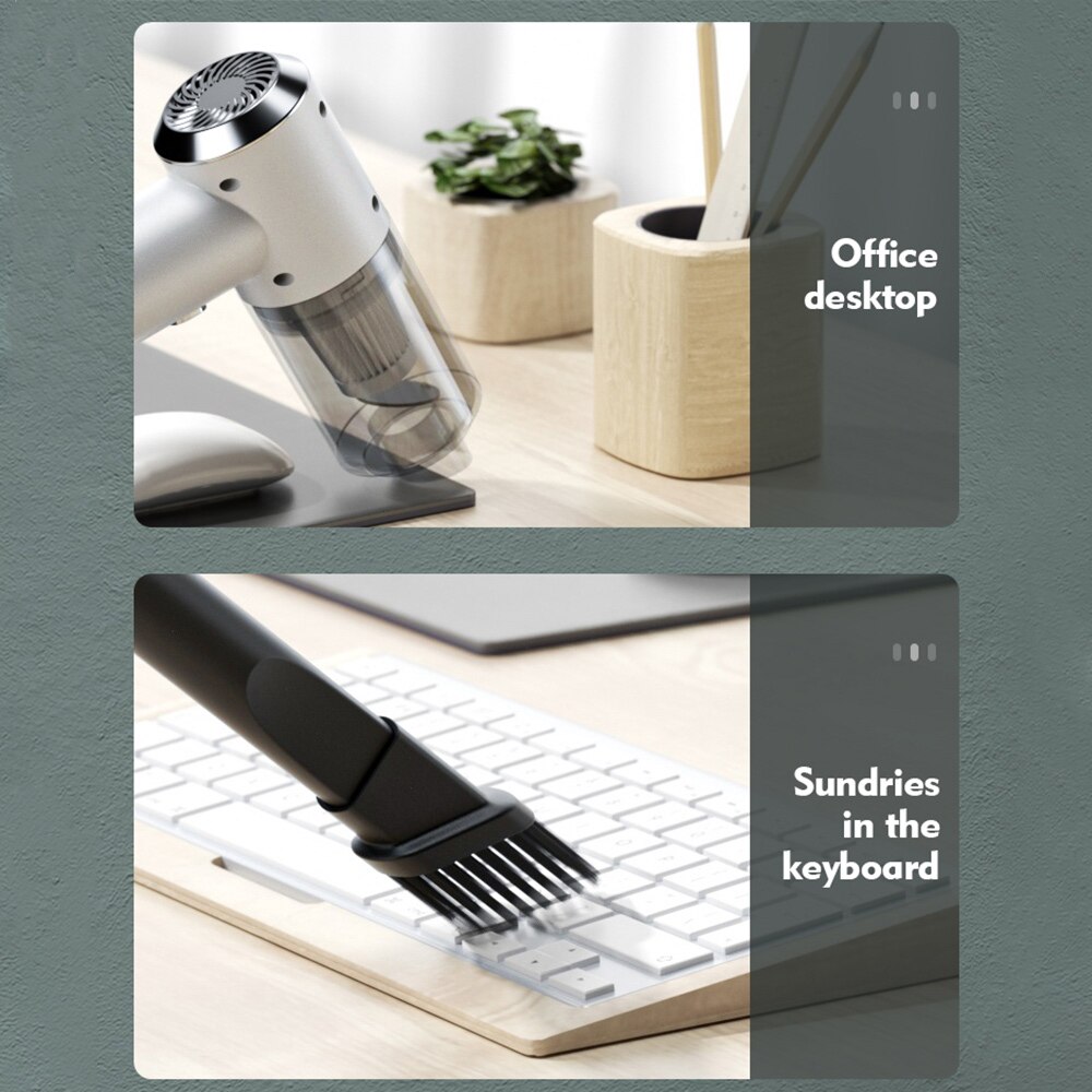 Wireless Portable vacuum cleaner for car&amp;home Handheld Auto Vaccum 6000PA 120W High Suction Rechargeable Mini Vacuum Cleaner