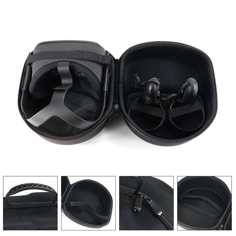 Le plus sac de voyage dur d'eva protègent la couverture de boîte de stockage de couverture étui de transport pour le système et les accessoires de réalité virtuelle d'oculus Quest