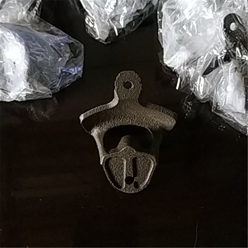 Flesopener Vintage Rustieke Gietijzeren Wandmontage Bier Opener Tool Bar Openers Duurzaam Drinken Accessoires Thuis Party Leveranties
