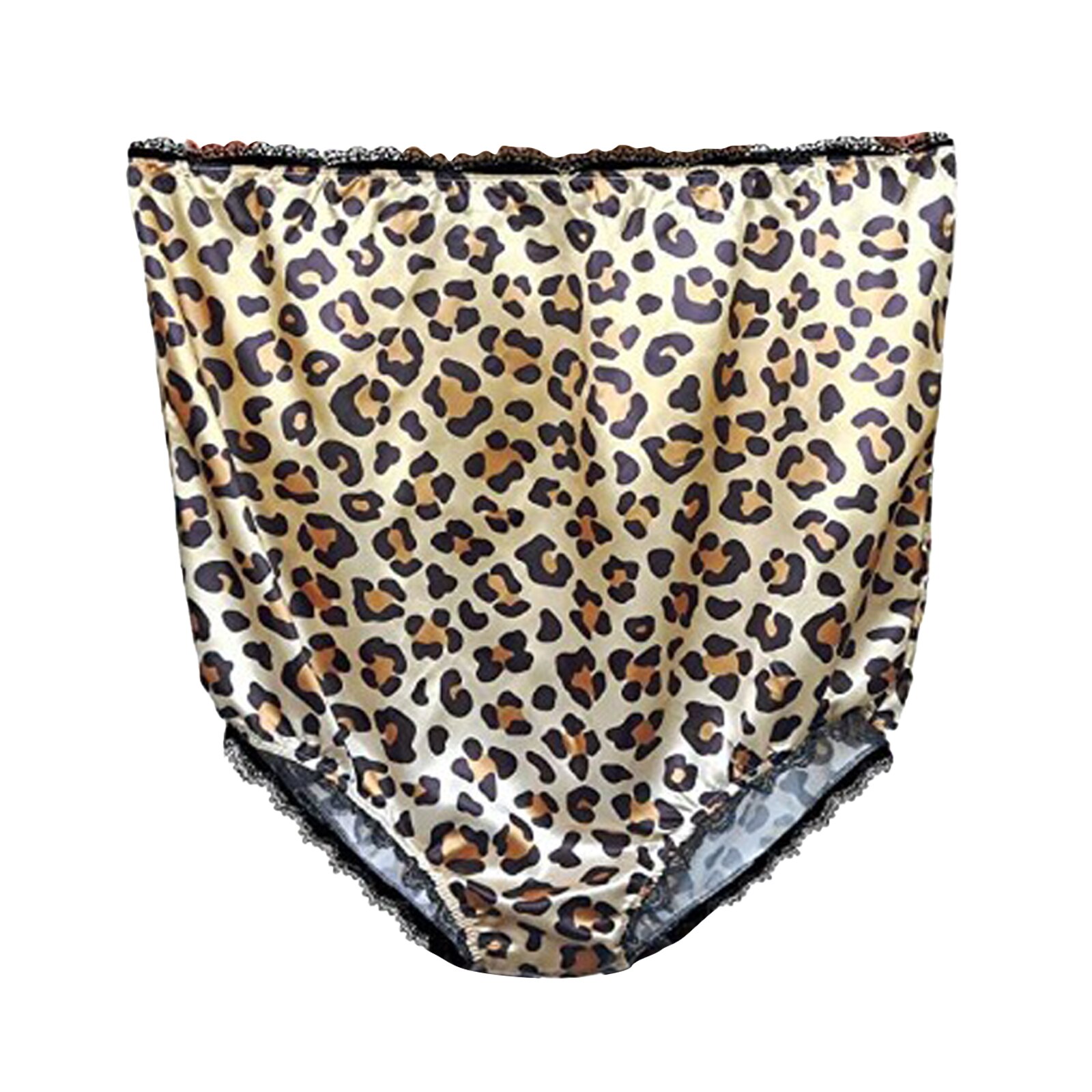 Ropa interior de gran tamaño para mamá, lencería divertida para de broma, San Valentín para juego de del día de de Halloween, disfraz de Cosplay, ropa interior: Leopard